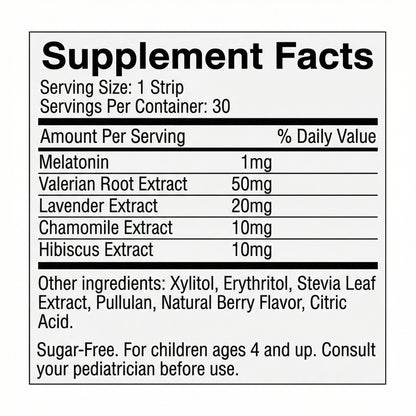 HUSHD Kids Sleep Strips™